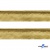 Кант атласный 136, шир. 12 мм (в упак. 65,8 м), цвет золото - купить в Архангельске. Цена: 433.08 руб.