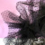 Евро-фатин горох, 100% полиэфир, 15 г/м2, 150 см. 16-167/черный - купить в Архангельске. Цена 241.13 руб.