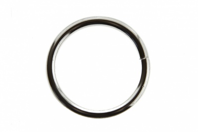 Кольцо металлическое d-3 х 32 мм, цв.-никель - купить в Архангельске. Цена: 3.92 руб.
