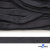 Шнур плетеный (плоский) d-12 мм, (уп.90+/-1м), 100% полиэстер, цв.273 - т.серый - купить в Архангельске. Цена: 8.71 руб.
