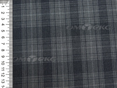 Ткань костюмная клетка 25235 2003, 185 гр/м2, шир.150см, цвет серый/сер - купить в Архангельске. Цена 