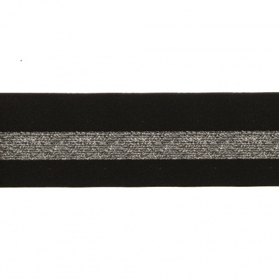 #2/6-Лента эластичная вязаная с рисунком шир.52 мм (45,7+/-0,5 м/бобина) - купить в Архангельске. Цена: 69.33 руб.