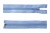Спиральная молния Т5 351, 75 см, автомат, цвет св.голубой - купить в Архангельске. Цена: 16.28 руб.