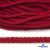 Шнур плетеный d-6 мм, круглый 70% хлопок 30% полиэстер, уп.90+/-1 м, цв.1064-красный - купить в Архангельске. Цена: 588 руб.
