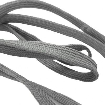 Шнурки т.5 80 см серый - купить в Архангельске. Цена: 16.76 руб.