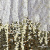 Трикотажное полотно, Сетка с пайетками, шир.130 см, #315, цв.-белый/золото - купить в Архангельске. Цена 693.39 руб.