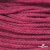 Шнур плетеный d-6 мм, 70% хлопок 30% полиэстер, уп.90+/-1 м, цв.1068-фуксия - купить в Архангельске. Цена: 588 руб.