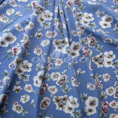 Плательная ткань "Фламенко" 12.1, 80 гр/м2, шир.150 см, принт растительный - купить в Архангельске. Цена 241.49 руб.