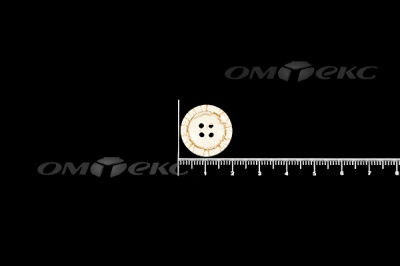 Пуговица деревянная круглая №33 (18мм) - купить в Архангельске. Цена: 2.55 руб.