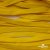 Шнур плетеный (плоский) d-12 мм, (уп.90+/-1м), 100% полиэстер, цв.269 - жёлтый - купить в Архангельске. Цена: 8.62 руб.