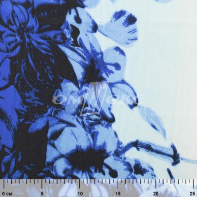 Плательная ткань "Фламенко" 19.1, 80 гр/м2, шир.150 см, принт растительный - купить в Архангельске. Цена 241.49 руб.