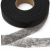 Прокладочная лента (паутинка) DF23, шир. 20 мм (боб. 100 м), цвет чёрный - купить в Архангельске. Цена: 2.03 руб.