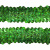 Тесьма с пайетками D4, шир. 30 мм/уп. 25+/-1 м, цвет зелёный - купить в Архангельске. Цена: 1 087.39 руб.