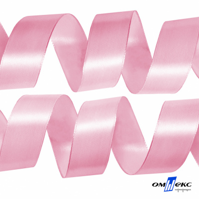 050-нежно-розовый Лента атласная упаковочная (В) 85+/-5гр/м2, шир.50 мм (1/2), 25+/-1 м - купить в Архангельске. Цена: 120.46 руб.