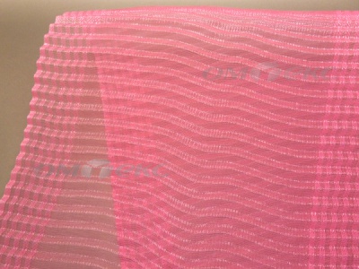 Лента капроновая "Гофре", шир. 110 мм/уп. 50 м, цвет розовый - купить в Архангельске. Цена: 35.60 руб.