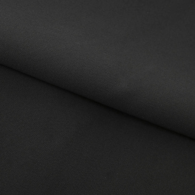 Костюмная ткань "Элис", 200 гр/м2, шир.150см, цвет чёрный - купить в Архангельске. Цена 306.20 руб.