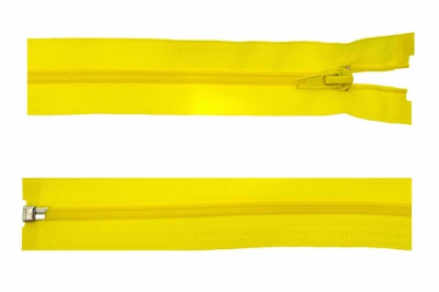 Спиральная молния Т5 131, 40 см, автомат, цвет жёлтый - купить в Архангельске. Цена: 13.03 руб.