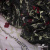 Сетка с вышивкой "Мадрид" 135 г/м2, 100% нейлон, ширина 130 см, Цвет 4/Черный - купить в Архангельске. Цена 980 руб.