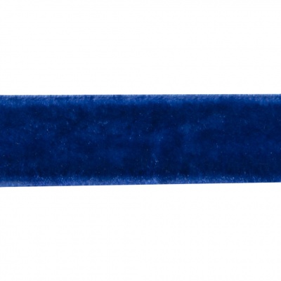 Лента бархатная нейлон, шир.12 мм, (упак. 45,7м), цв.74-василек - купить в Архангельске. Цена: 392 руб.