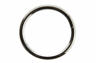 Кольцо металлическое d-38 мм, цв.-никель - купить в Архангельске. Цена: 4.89 руб.