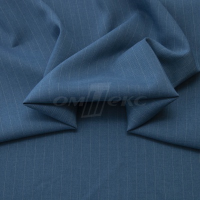 Костюмная ткань "Жаклин", 188 гр/м2, шир. 150 см, цвет серо-голубой - купить в Архангельске. Цена 426.49 руб.
