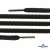 Шнурки #106-09, круглые 130 см, цв.чёрный - купить в Архангельске. Цена: 21.92 руб.