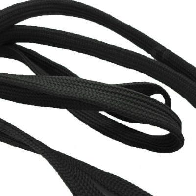 Шнурки т.5 110 см черный - купить в Архангельске. Цена: 23.25 руб.