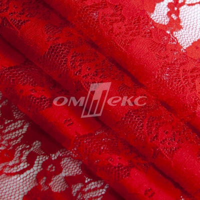 Кружевное полотно стрейч 15A61/RED, 100 гр/м2, шир.150см - купить в Архангельске. Цена 1 597.08 руб.