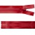 Молния водонепроницаемая PVC Т-7, 20 см, неразъемная, цвет (820)-красный - купить в Архангельске. Цена: 21.56 руб.