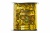Пайетки "ОмТекс" на нитях, SILVER SHINING, 6 мм F / упак.91+/-1м, цв. 48 - золото - купить в Архангельске. Цена: 356.19 руб.