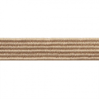 Резиновые нити с текстильным покрытием, шир. 6 мм ( упак.30 м/уп), цв.- 97-бежевый - купить в Архангельске. Цена: 152.05 руб.