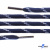 Шнурки #107-19, круглые 130 см, двухцветные цв.тём.синий/белый - купить в Архангельске. Цена: 22.14 руб.