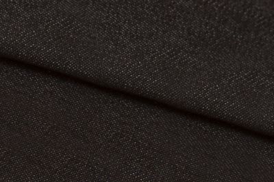 Ткань джинсовая №96, 160 гр/м2, шир.148см, цвет чёрный - купить в Архангельске. Цена 350.42 руб.
