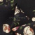 Плательная ткань "Фламенко" 3.1, 80 гр/м2, шир.150 см, принт растительный - купить в Архангельске. Цена 239.03 руб.