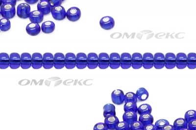 Бисер (SL) 11/0 ( упак.100 гр) цв.28 - синий - купить в Архангельске. Цена: 53.34 руб.