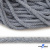 Шнур плетеный d-6 мм круглый, 70% хлопок 30% полиэстер, уп.90+/-1 м, цв.1086-голубой - купить в Архангельске. Цена: 588 руб.