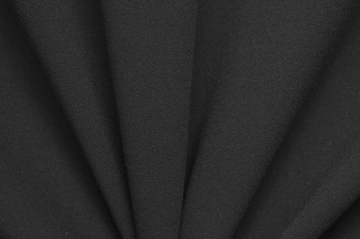 Костюмная ткань с вискозой "Бриджит", 210 гр/м2, шир.150см, цвет чёрный - купить в Архангельске. Цена 564.96 руб.