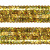 Тесьма с пайетками D16, шир. 20 мм/уп. 25+/-1 м, цвет золото - купить в Архангельске. Цена: 786.13 руб.
