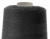 Швейные нитки (армированные) 28S/2, нам. 2 500 м, цвет чёрный - купить в Архангельске. Цена: 139.91 руб.
