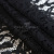 Кружевное полотно #2307, 145 гр/м2, шир.150см, цвет чёрный - купить в Архангельске. Цена 453.65 руб.