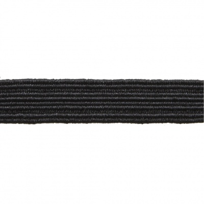 Резинка продежка С-52, шир. 7 мм (20 шт/10 м), цвет чёрный - купить в Архангельске. Цена: 1 338.93 руб.