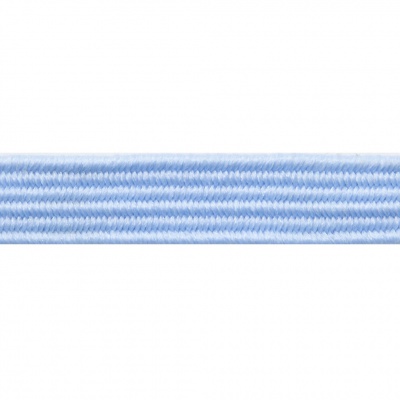 Резиновые нити с текстильным покрытием, шир. 6 мм ( упак.30 м/уп), цв.- 108-голубой - купить в Архангельске. Цена: 155.22 руб.