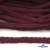 Шнур плетеный d-6 мм круглый, 70% хлопок 30% полиэстер, уп.90+/-1 м, цв.1070-бордовый - купить в Архангельске. Цена: 588 руб.